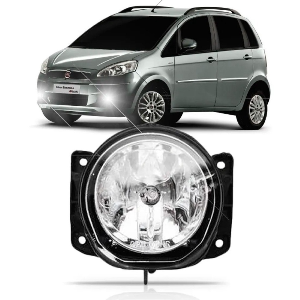 Farol de Milha Auxiliar Neblina Fiat Palio Punto Idea Linea 2005 A 2015 em Oferta na Shopee
