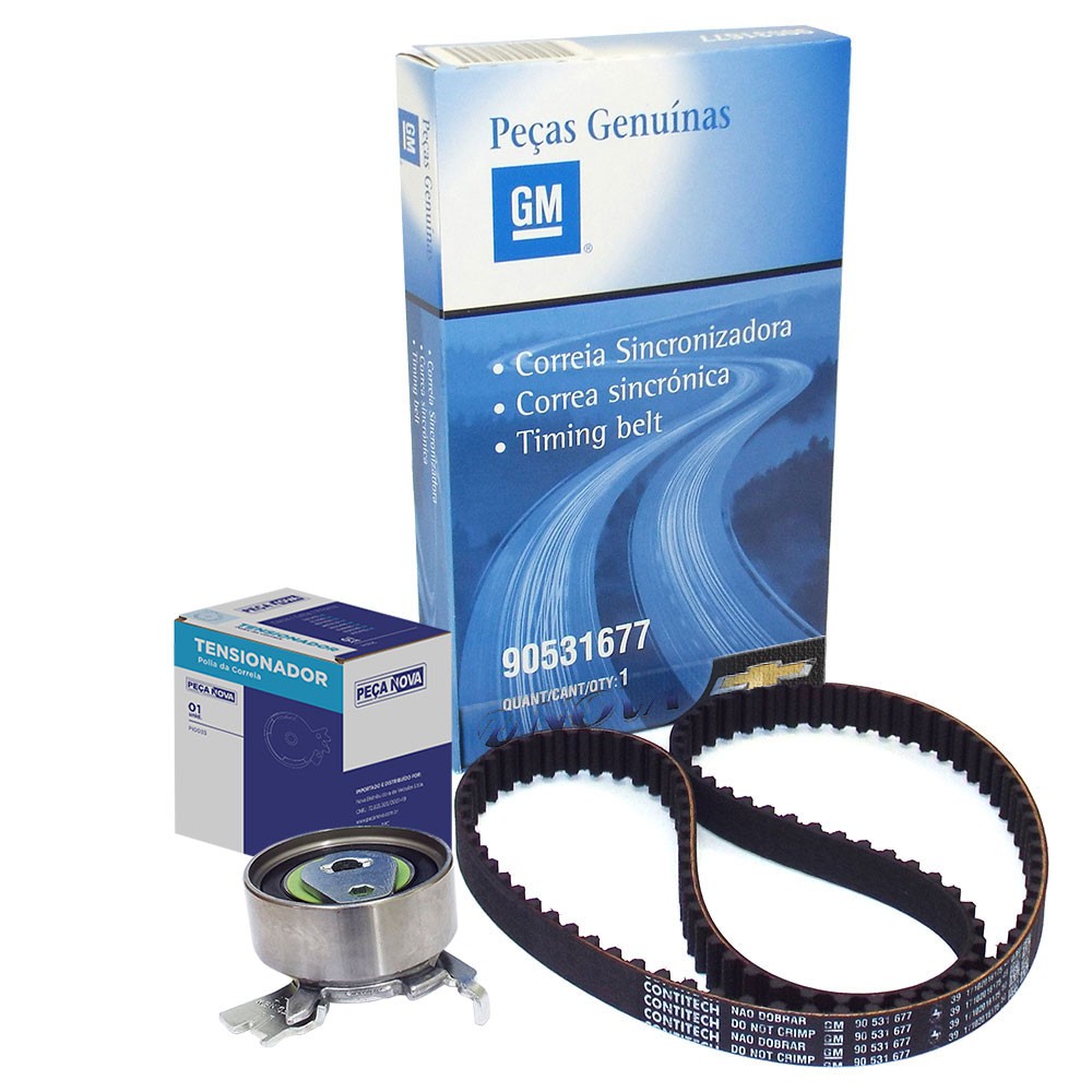 Kit Correia Dentada Hnbr E Tensor Vectra 2009 2010 2011 em Oferta na Shopee