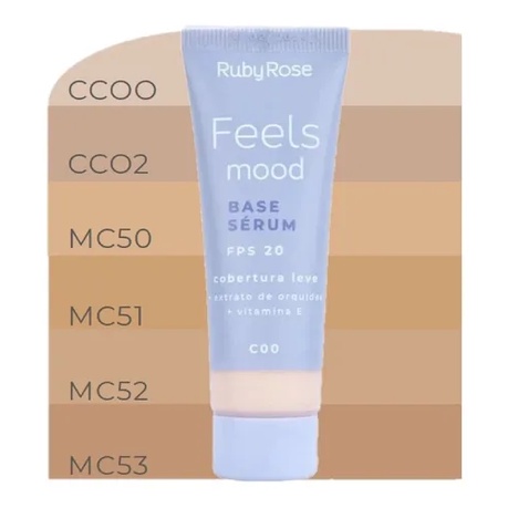 Base Sérum Fps20 Feels Mood Ruby Rose HB900