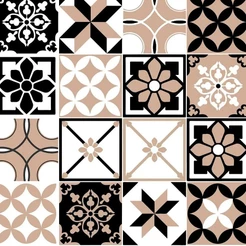 Papel De Parede Para Cozinha Azulejo Português Lavável 4 mts