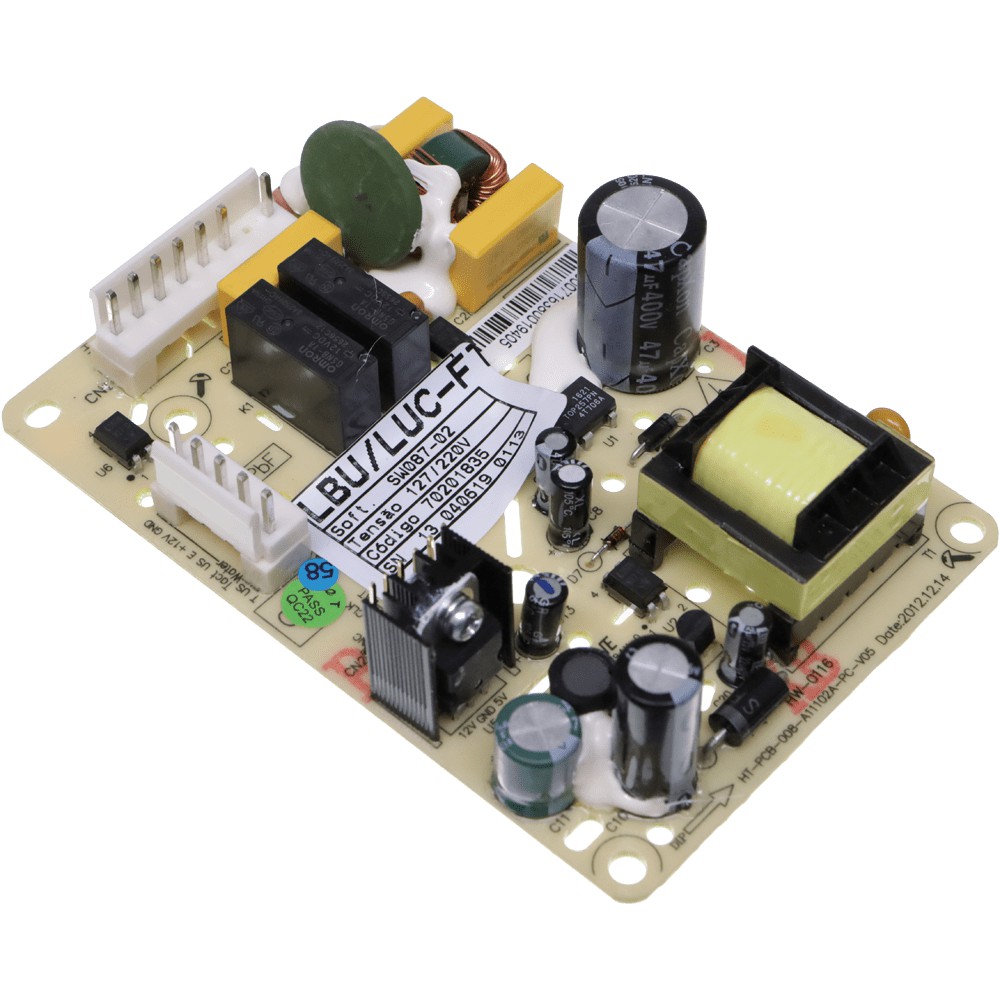 Placa Fonte Lavadora Electrolux Lbu15 Luc10 70201835 Original
