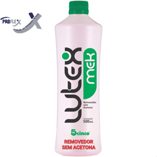 Removedor De Esmaltes SEM ACETONA Lutex Mek 500ml Profissional em Oferta na Shopee