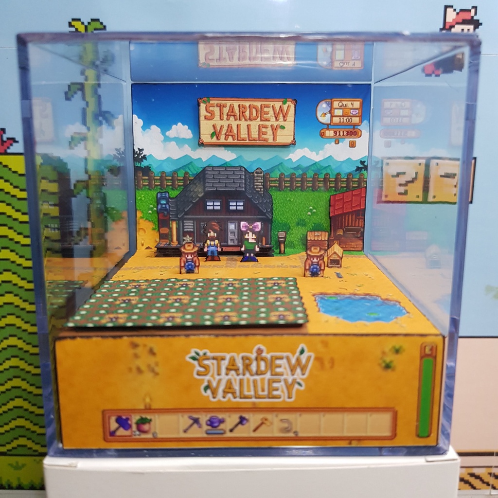 Diorama Cubo - Stardew Valley