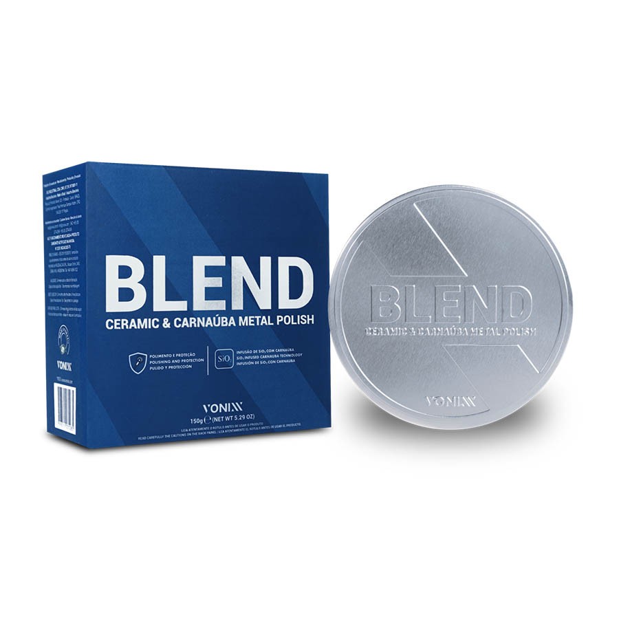 Polidor de Metais Blend Ceramic e Carnaúba Metal Polish 150g Vonixx