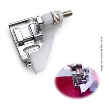 Sapatas Calcador Guia Plástico Ponto Bainha Barra Invisível Dona Shô