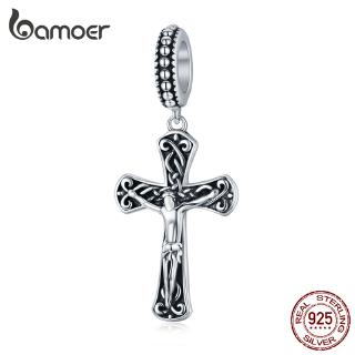 Pingente Bamoer Jesus Cruz Authentic 925 Sterling Silver SCC1407