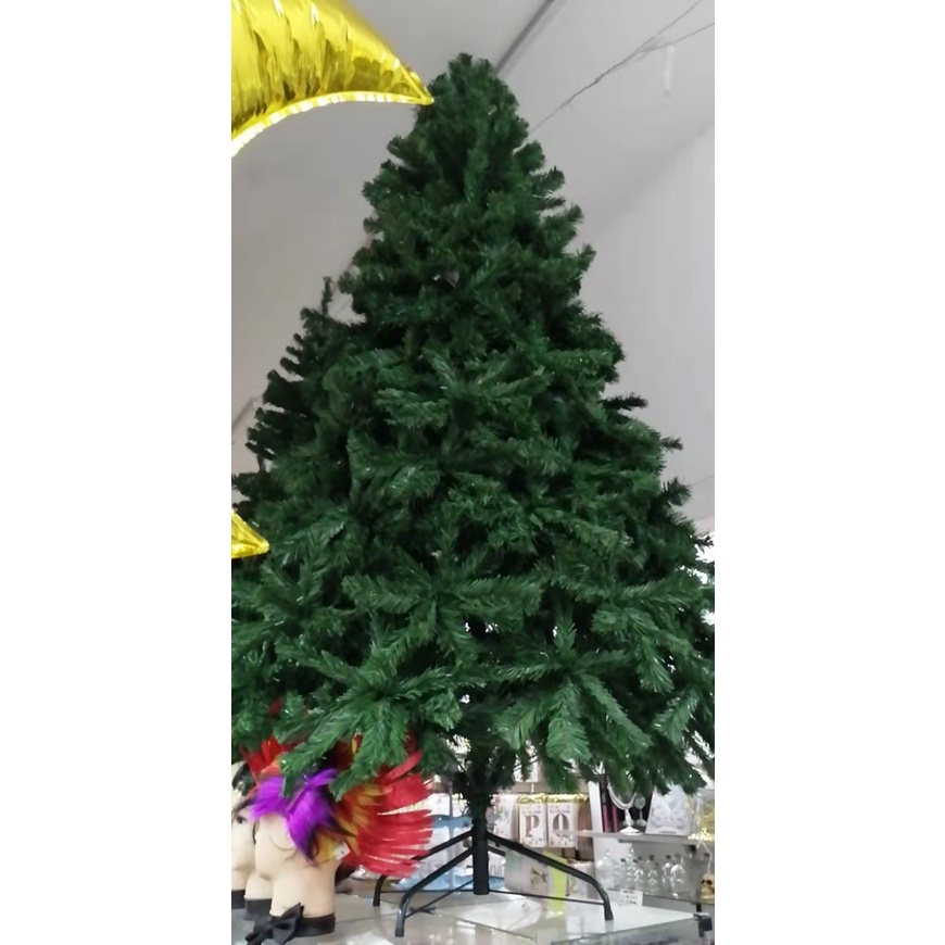 Árvore De Natal Pinheiro Verde Luxo 1,80m 800 Galhos | Shopee Brasil
