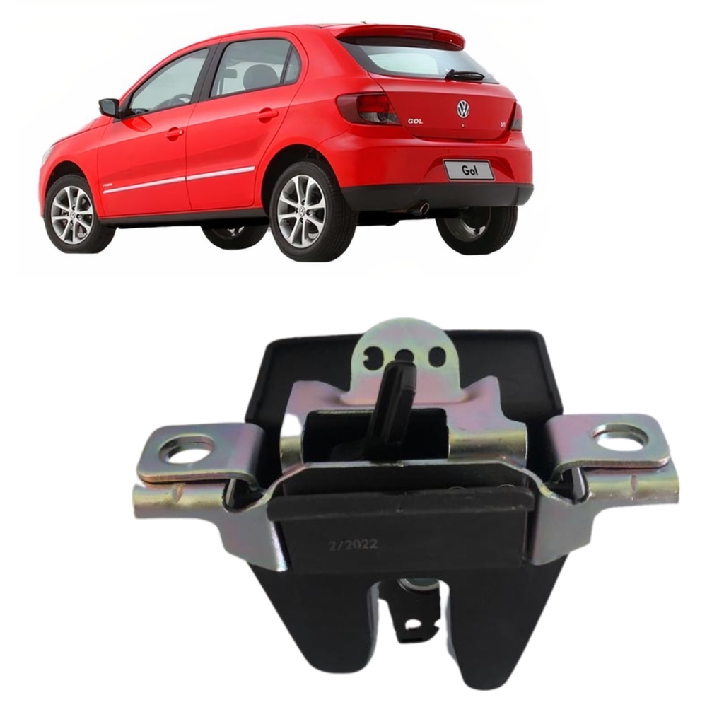 Fechadura Trava Porta Malas Gol G5 Mecanica 2008 A 2012 em Oferta na Shopee