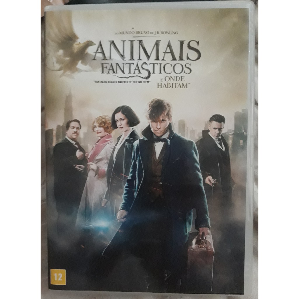 Dvd Animais Fantásticos E Onde Habitam Harry Potter Warner + dvd harry potter