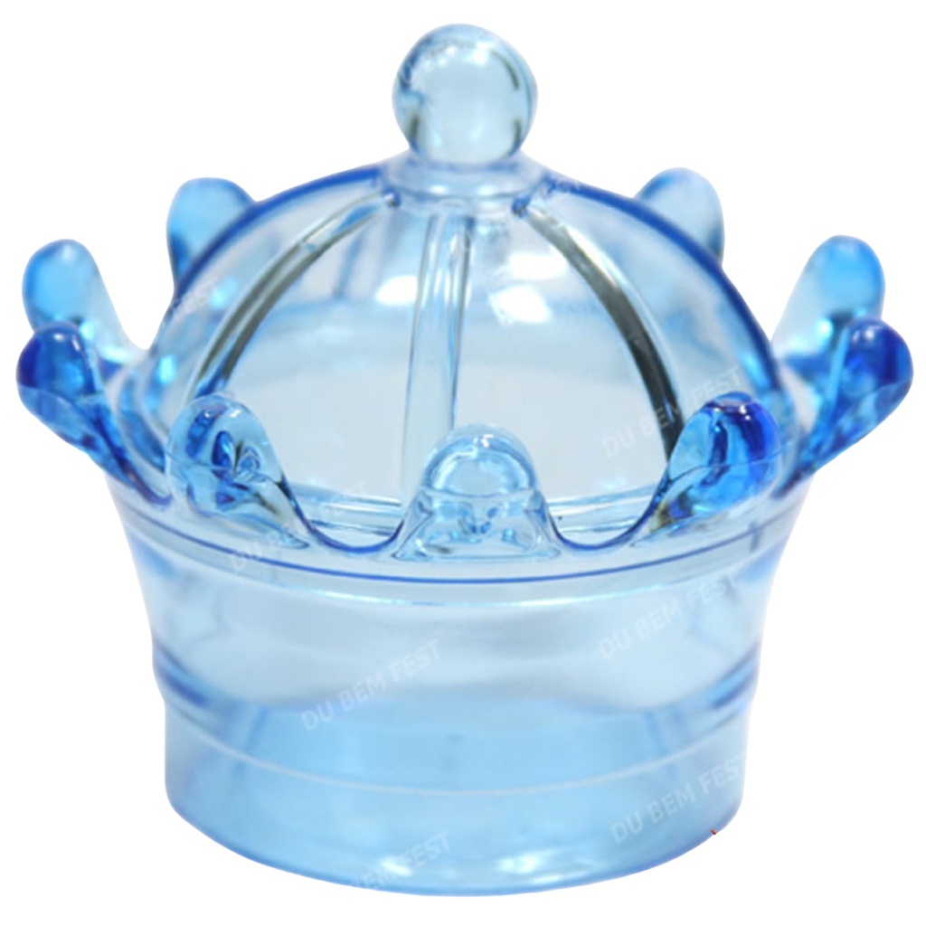 Kit 10 Caixinhas Coroas em Acrílico - Lembrancinha - Diversão - Festa em Oferta na Shopee