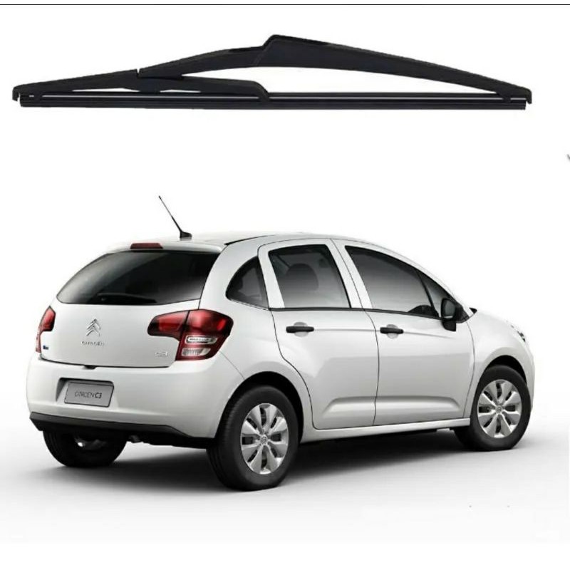 Palheta Limpador Traseiro Citroen C3 2014 2015 2016 2017 2018 em Oferta na Shopee