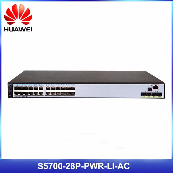SWITCH HUAWEI S570028PLIAC 24P GIGABIT 4P SFP+ POE+ 370W