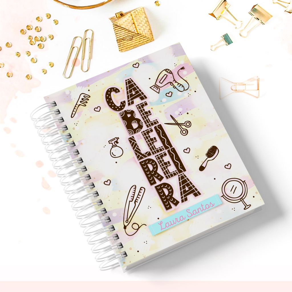 Caderno Profissões Personalizado Com Nome Shopee Brasil 9440