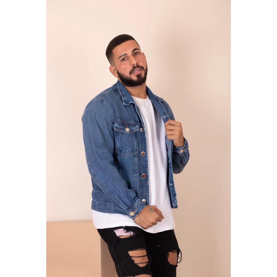Jaqueta Jeans Masculina