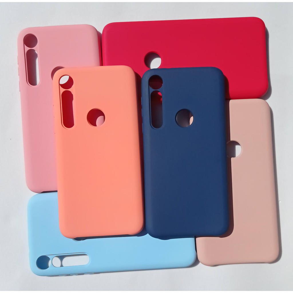 Capinha capa case motorola moto g8 plus silicone aveludada por dentro