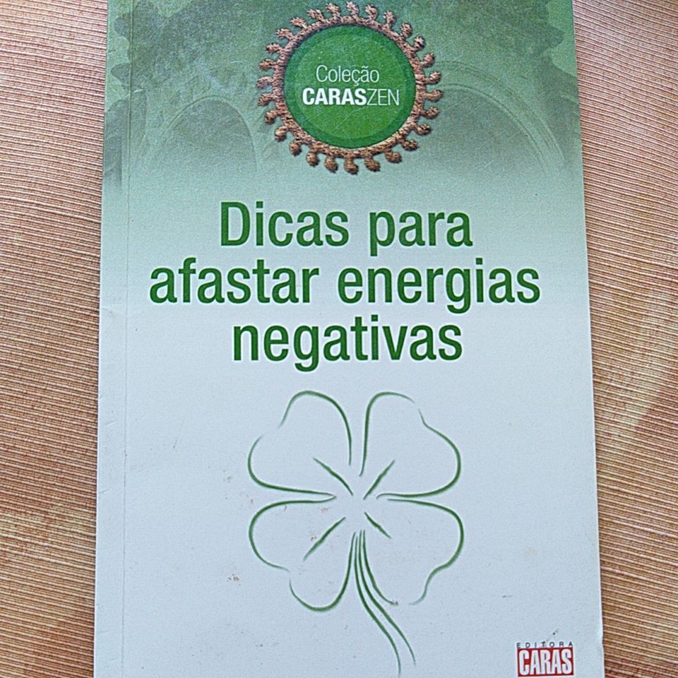 Livro: Dicas para afastar energia negativas