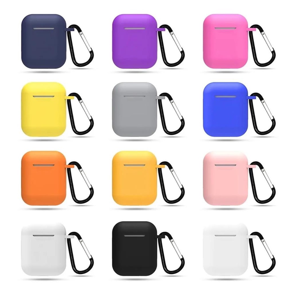 Capa Case Silicone Para Apple Airpods E Shopee Brasil