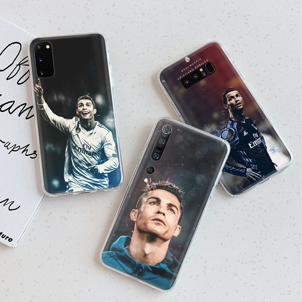 Capa Flexível Transparente Cristiano Ronaldo Tt60 Cr7 Para Iphone 8 7 6 6s Plus 5 5s Se