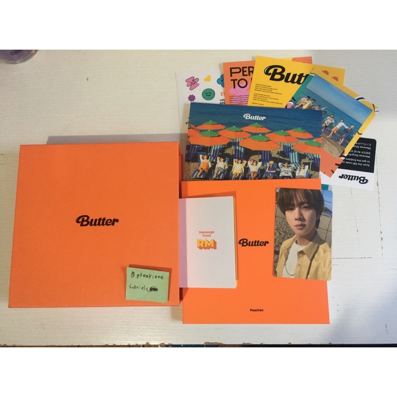 Album bts butter ver. peaches completo Shopee Brasil