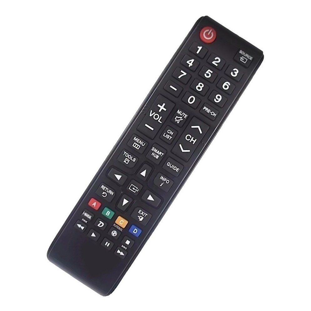 Controle Remoto pra Tv Samsung Led Smart Hub Bn98-06046a 43j520