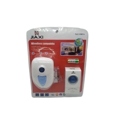 Campainha Sem Fio Wireless 38 Toques Controle Volume menor preço