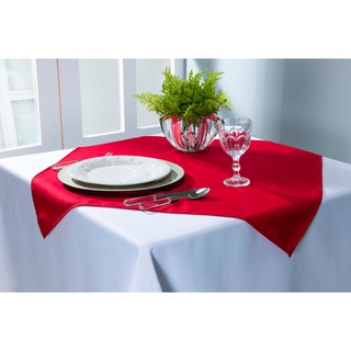 Kit 10 Toalhas Cobre Manchas Oxford 0.75 x 0.75 Para Festas Buffet Restaurante
