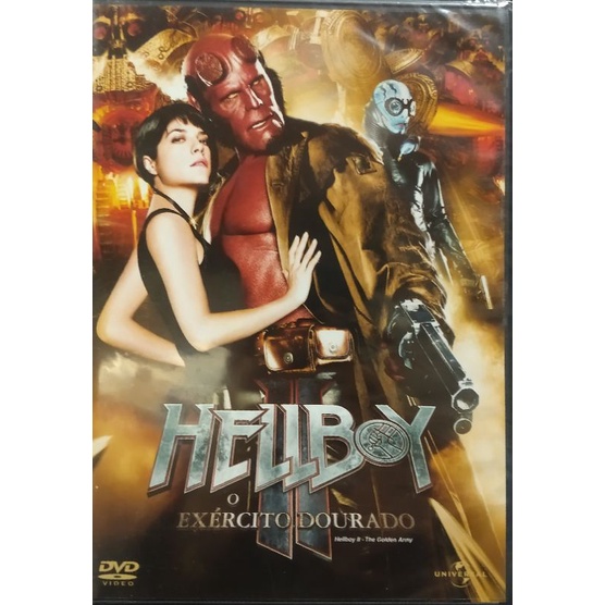 DVD Hellboy o exército dourado (Hellboy II - The Golden army) novo lacrado.