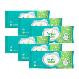 Kit Lenços Umedecidos Pampers Aloe Vera com 288 unidades em Oferta na Shopee
