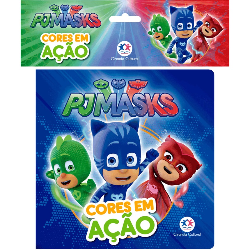 Livro de Banho - Pj Masks - Cores em Ação