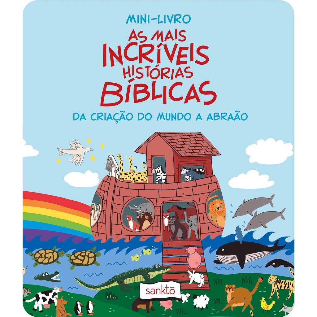 Mini-livro As mais incríveis histórias bíblicas