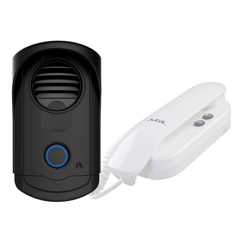 Novo Kit Interfone Porteiro Eletrônico Agl S100 Slim