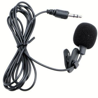 Microfone de Lapela Profissional 3,5mm P2 Stereo Para Professores Palestrantes Youtubers Computador Live Notebook