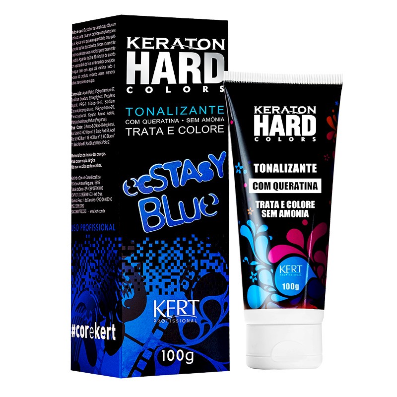 Coloração Keraton Hard Colors Ecstasy Blue