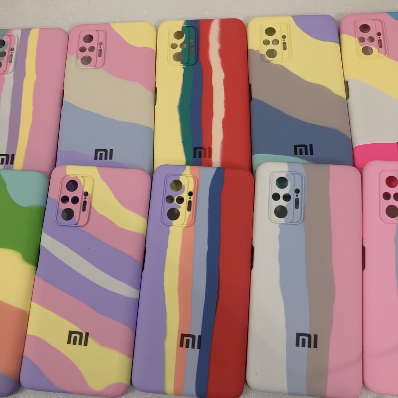 Capinha Flexível De Soft Arco-Íris Colorido Para XIAOMI REDMI NOTE 10 PRO em Oferta na Shopee