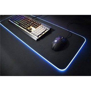 Mouse Pad Gamer Grande Com Borda De Led RGB 7 cores 30cm X 80cm em Oferta na Shopee