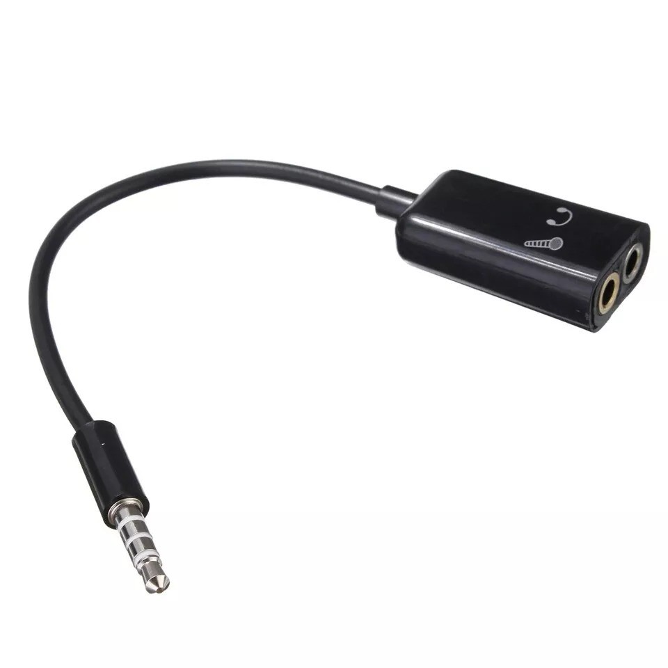 COMPACTO 1X P3 MACHO + 2X P2 FEMEA FONE MICROFONE = ADAPTADOR CABO P2 P3 COMBO FONE MAIS MICROFONE HEADSET