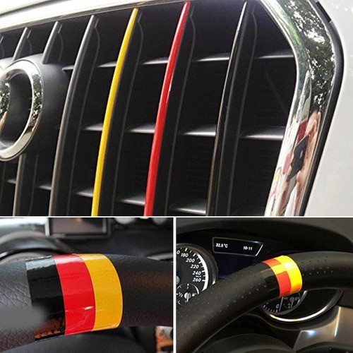 Adesivo Grade Faixa Audi Volkswagen Alemanha A1 A3 A4 Jetta Golf Gol Polo Fox Cross A5 S3 RS Tiguan Nivus Virtus Passat