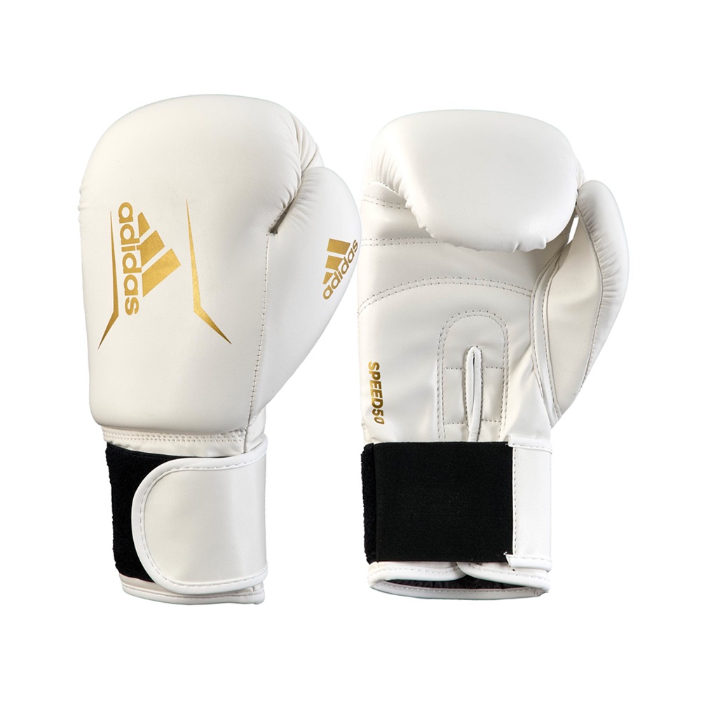Перчатки боксерские adidas Speed 50 розово серебристые