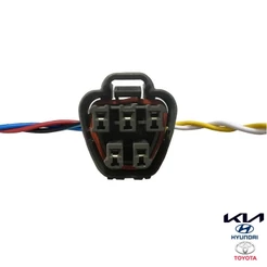 Chicote Corolla Flange 5vias 1.8/2.0 Tucson TC Conector Femea