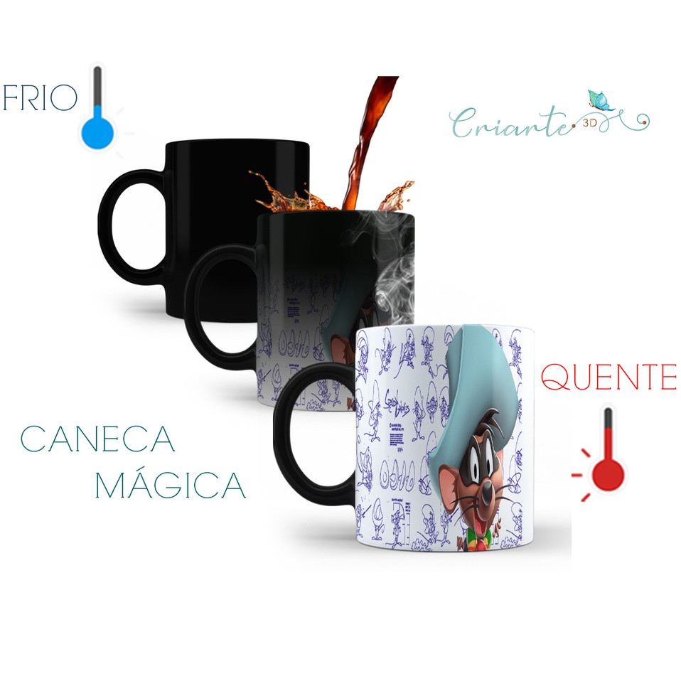 Caneca Porcelana Mágica  Looney Tunes #16