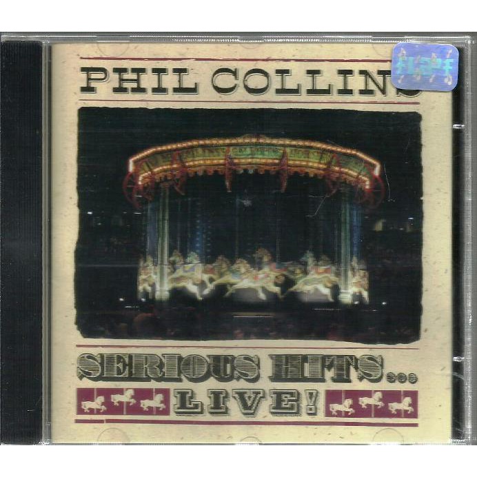 1021 Mcd- Cd Original 1990- Phil Coliins- Serious Hits- Live
