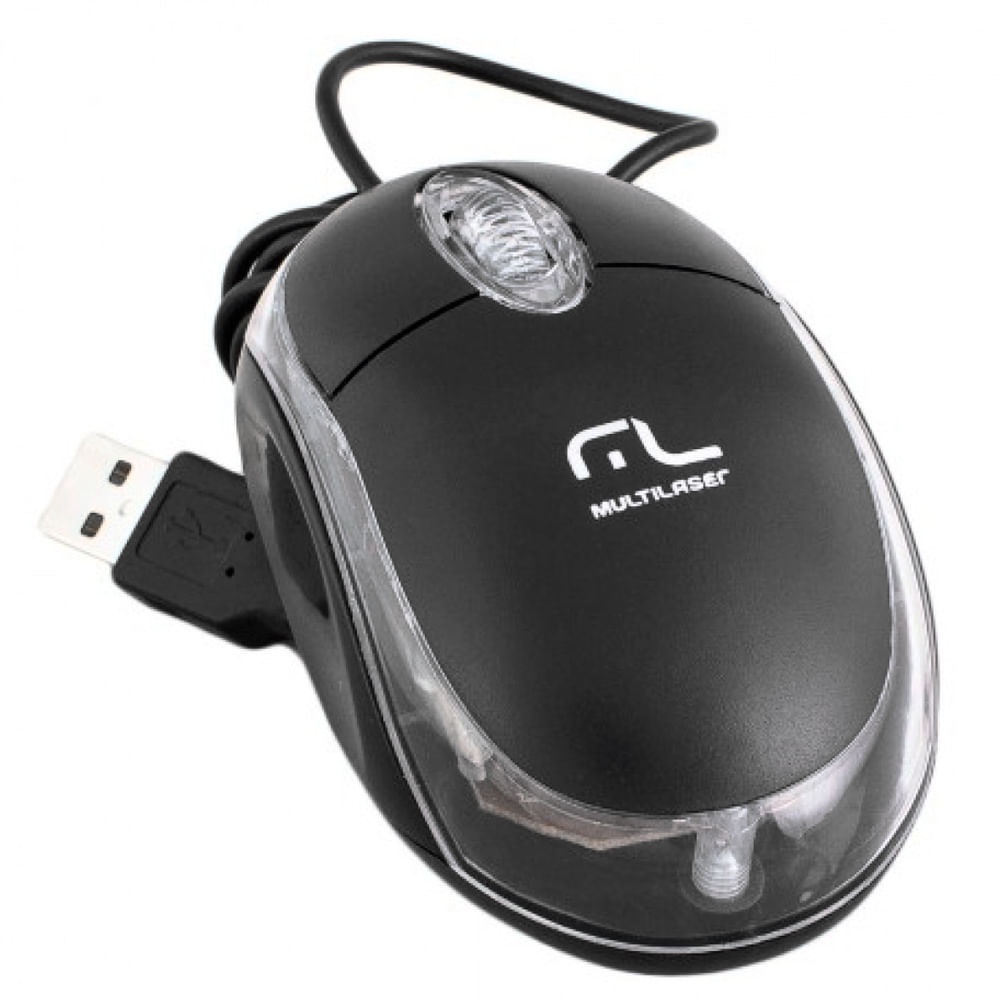 Mouse Óptico Usb P/ Notebook Windows Color Led Pc