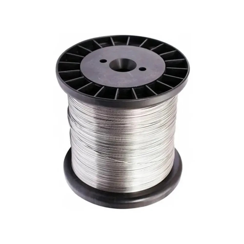 Carretel Arame Aço Inox para Cerca Elétrica Fio 0,45mm rolo com 380mts cada em Oferta na Shopee