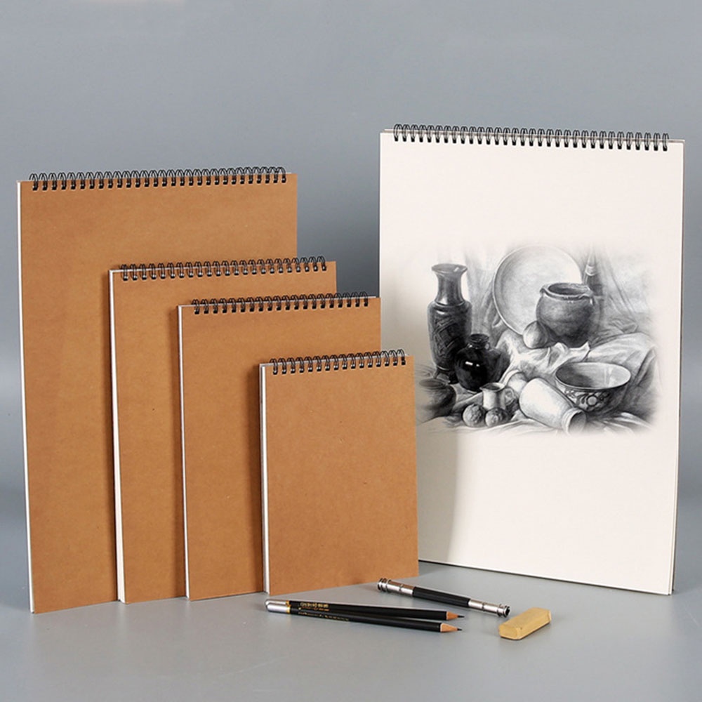 KMIME Profissional Sketchbook Caderno de desenho A3 A4 Sketchbook Papel Aquarela Para o Desenho