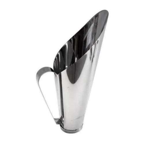 Concha Medidor P/ Cereal / Grão / Ração - 100g Em Aço Inox