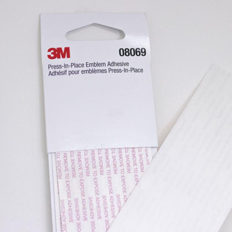 Adesivo de colar emblemas 304X50mm 3M