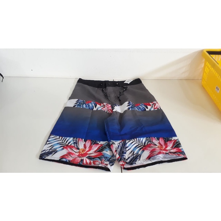 Bermuda Surf para Praia Flanelada Tactel Florida Masculina Unissex Short Com Bolso e Ziper PROMOÇÃO