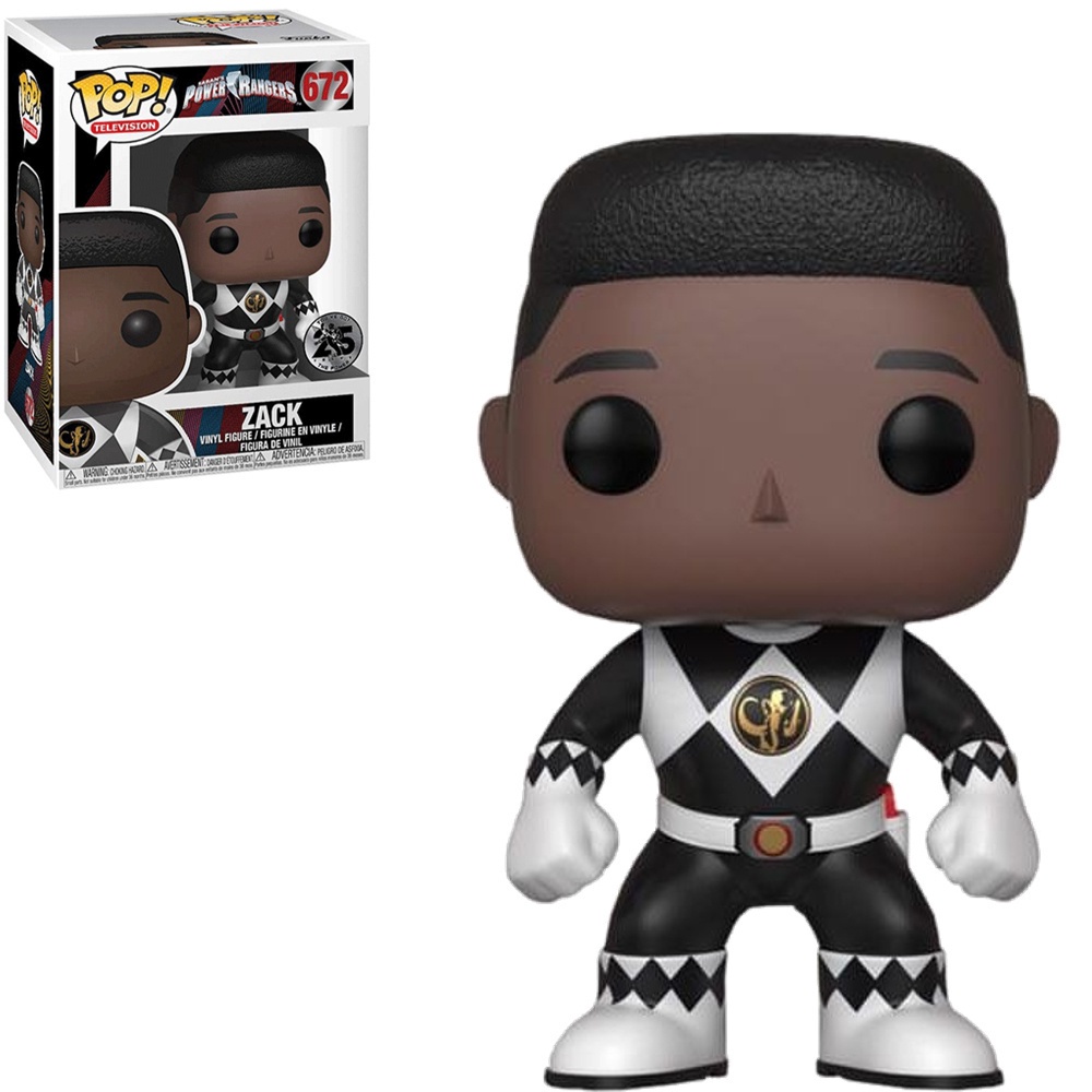 Funko Pop Power Rangers - Zack 672 | Shopee Brasil