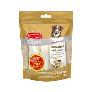 Ossos Rolls Para Cães Original 81g Kadi