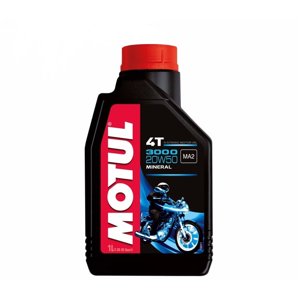 Óleo Moto Motul 3000+ 20w50 Mineral (1 litro)